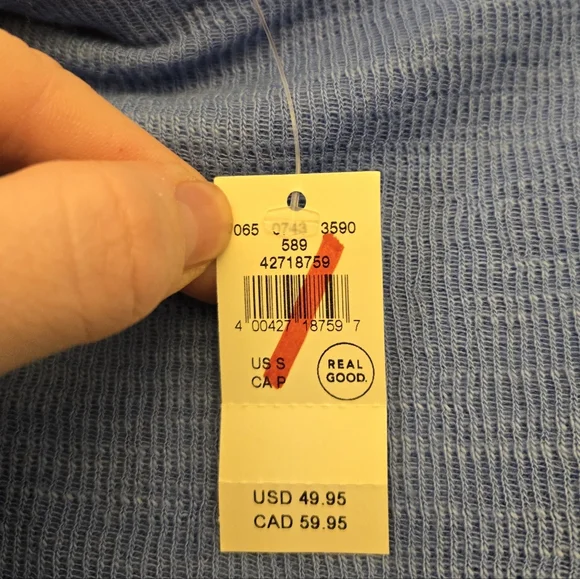 Aerie Blue Small Sweatshirt With Tags - Picture 7 of 8